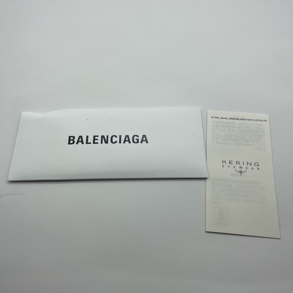 Balenciaga Oversize Logo Sunglasses, Brown, NWT - Picture 12 of 13